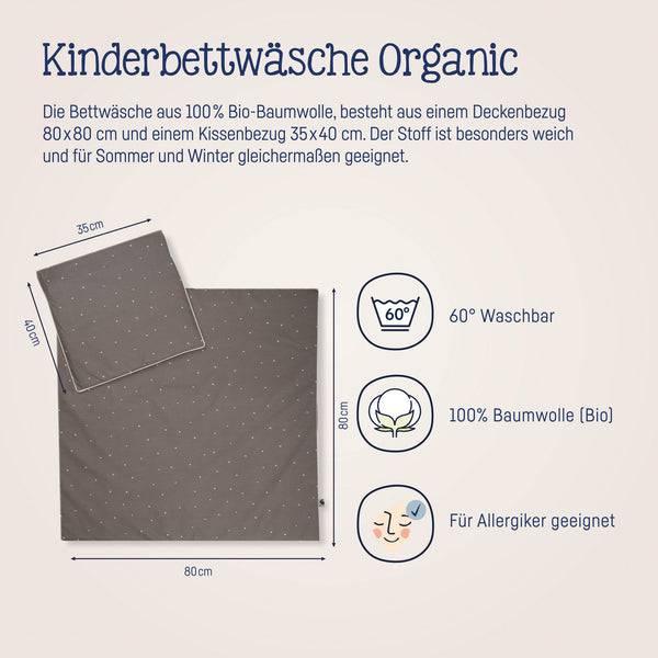 Julius Zöllner Bettwäsche Organic, Wild Dots Super Sparpreis