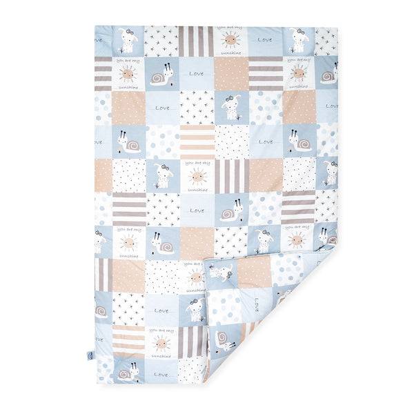 Julius Zöllner Krabbeldecke, Patch Blue Discount Store für neue Produkte