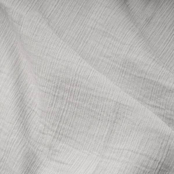 Julius Zöllner Kuscheldecke aus Baumwollmusselin, Grau zollfrei