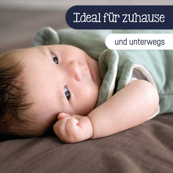 Julius Zöllner Kuscheldecke aus Baumwollmusselin, nougat 2025