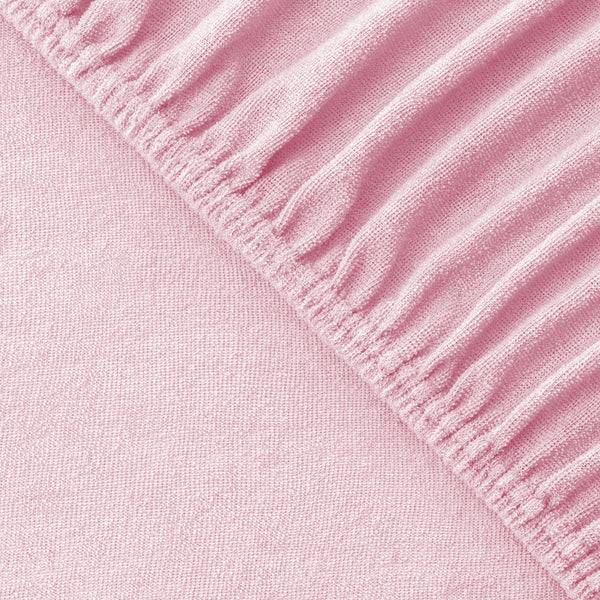 Julius Zöllner Fottee Spannbettlaken für Babymatratzen 60x120 bis 70x140cm, Rosa Versandkostenfrei