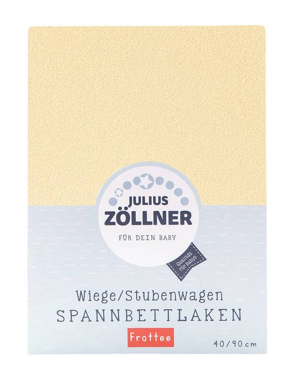 Julius Zöllner Frottee Spannbettlaken für Wiege und Stubenwagen von 90/40 cm Flash Sale