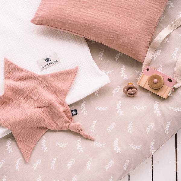 Julius Zöllner Schnuffeltuch dusty rose Neueste Mode