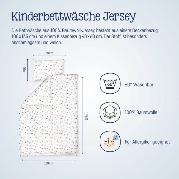 Julius Zöllner Jersey Bettwäsche Little Fox Kostenlose Rückgabe