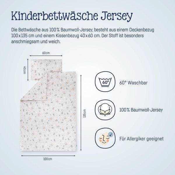 Julius Zöllner Jersey Bettwäsche Savanne Beige JETZT KAUFEN