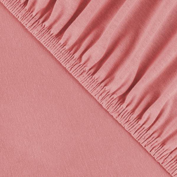 Julius Zöllner Jersey Spannbettlaken für Wiegen & Stubenwagenmatratzen 90x 40 cm, Blush Online Shopping