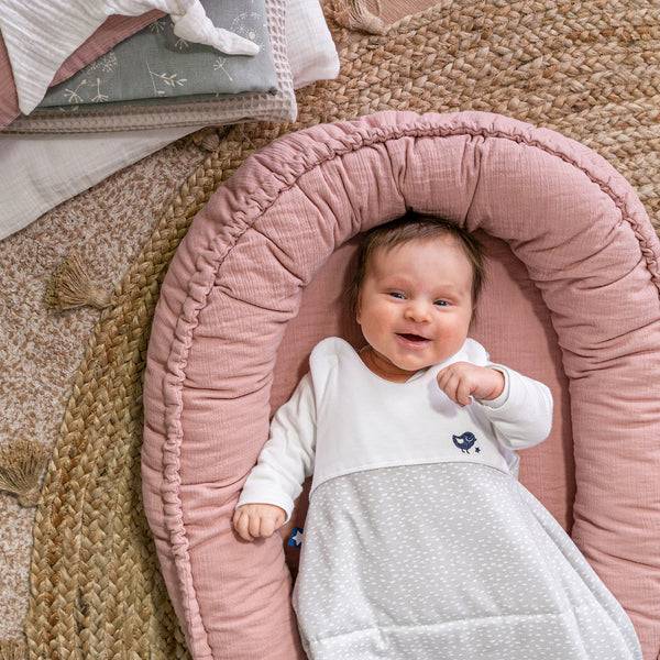 Julius Zöllner Musselin Kuschelnest NIDO, Dusty Rose Online Outlet