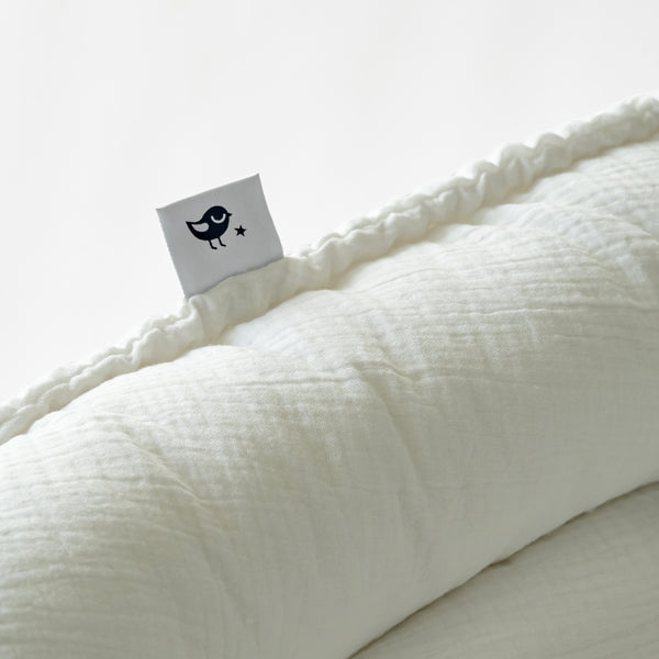Julius Zöllner Musselin Kuschelnest NIDO, Ivory Blitzangebot