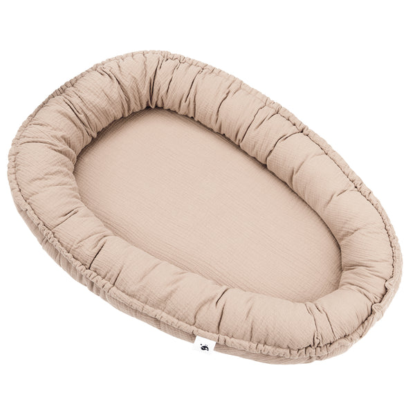 Julius Zöllner Musselin Kuschelnest NIDO, Sand Bestseller