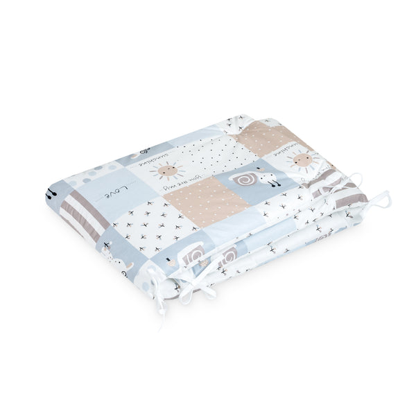 Julius Zöllner Nestchen für das Babybett, Patch Blue Super Rabatt