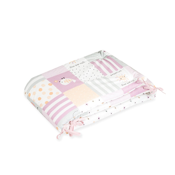 Julius Zöllner Nestchen für das Babybett, Patch Rose Riesige Rabatte