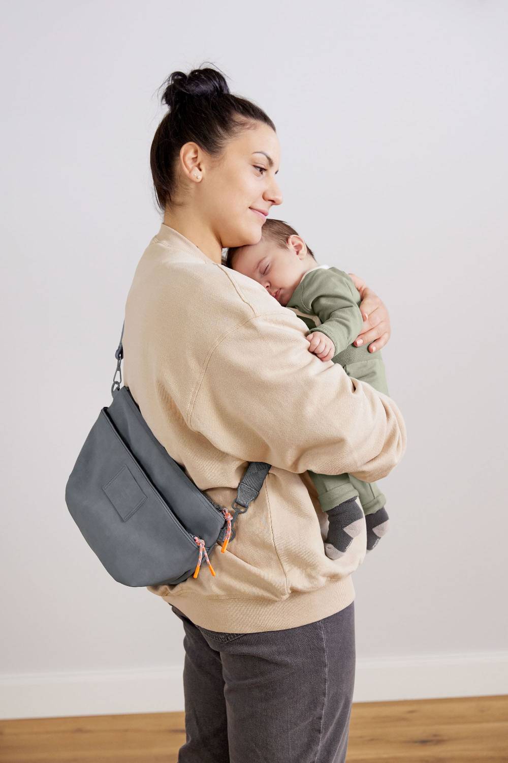 Lässig Kinderwagen Organizer - Bum Bag, Anthrazit Online Shopping