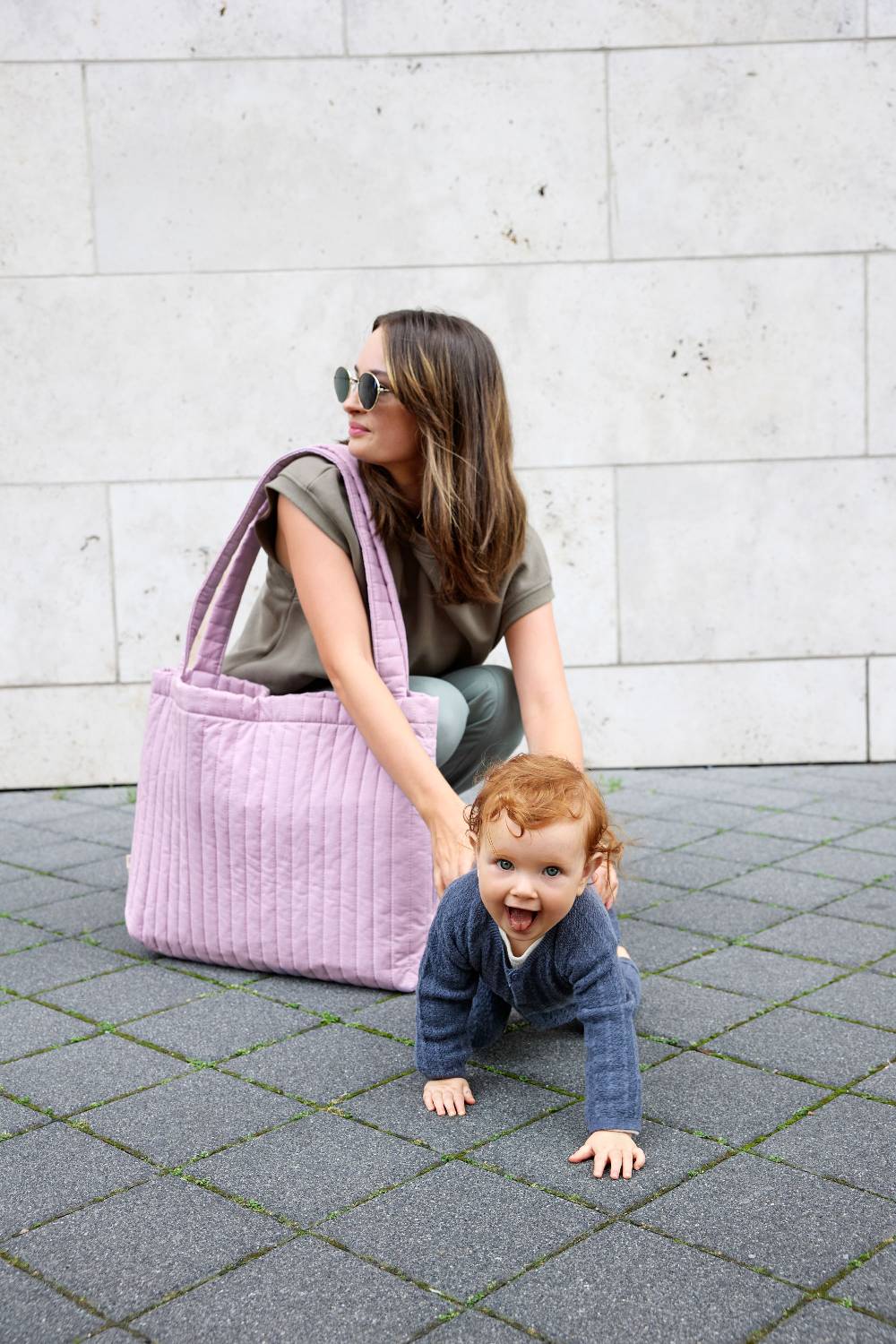 Lässig Shopper MIX - Baumwolle, Lavendel Cyber Monday