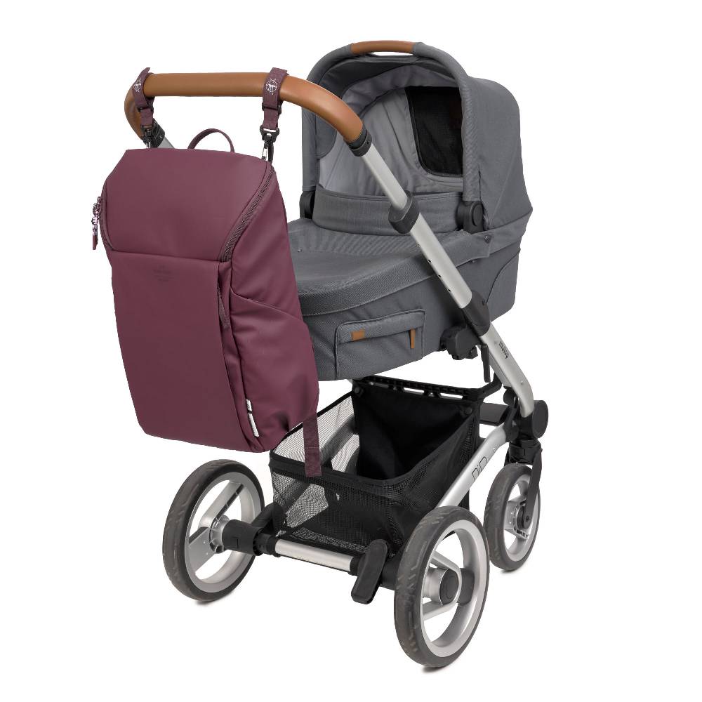 Lässig Wickelrucksack - Slender Up Backpack, Tiefrot Osterangebot