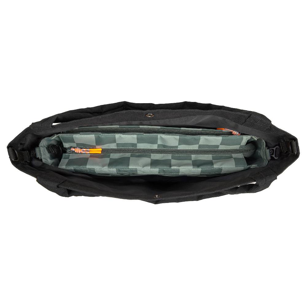 Lässig Shopper MIX - Cord, Schwarz Online Outlet