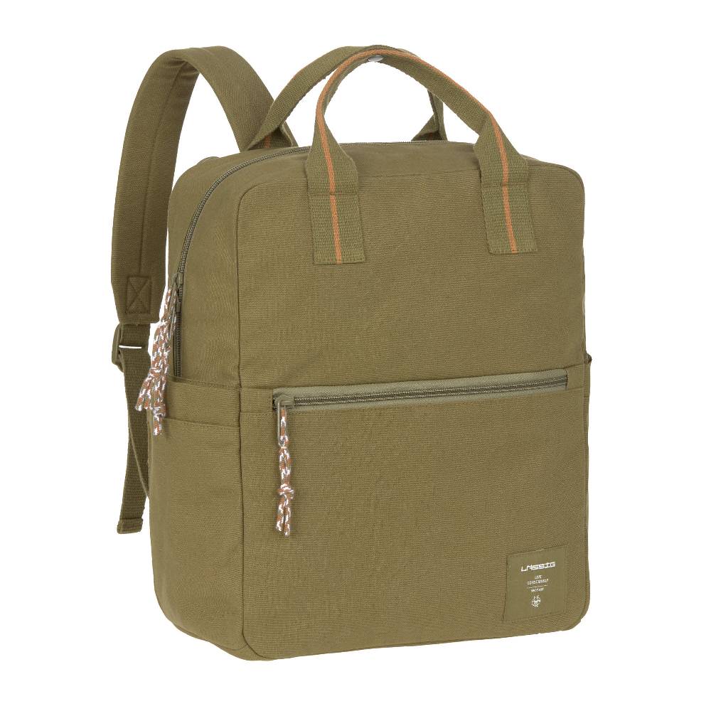Lässig Wickelrucksack Square Little One & Me - Big, Oliv Riesige Ersparnisse