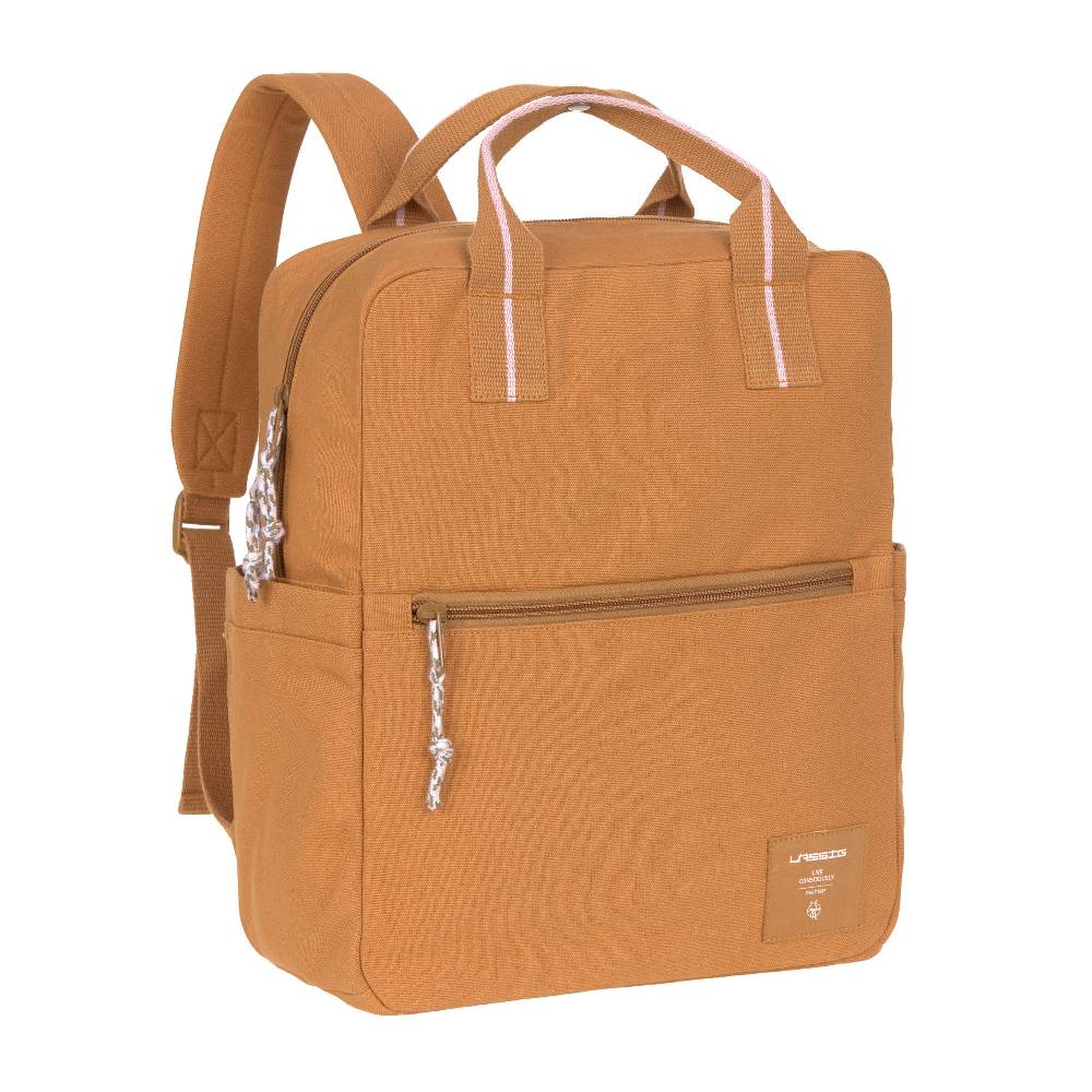 Lässig Wickelrucksack Square Little One & Me - Big, Karamell VIP-Rabatte