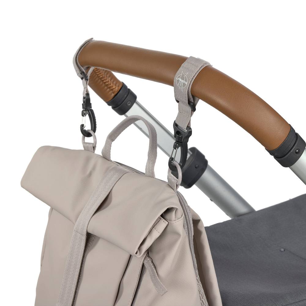 Lässig Wickelrucksack - Rolltop Up Backpack, Taupe (Limited Edition) Super Sparpreis