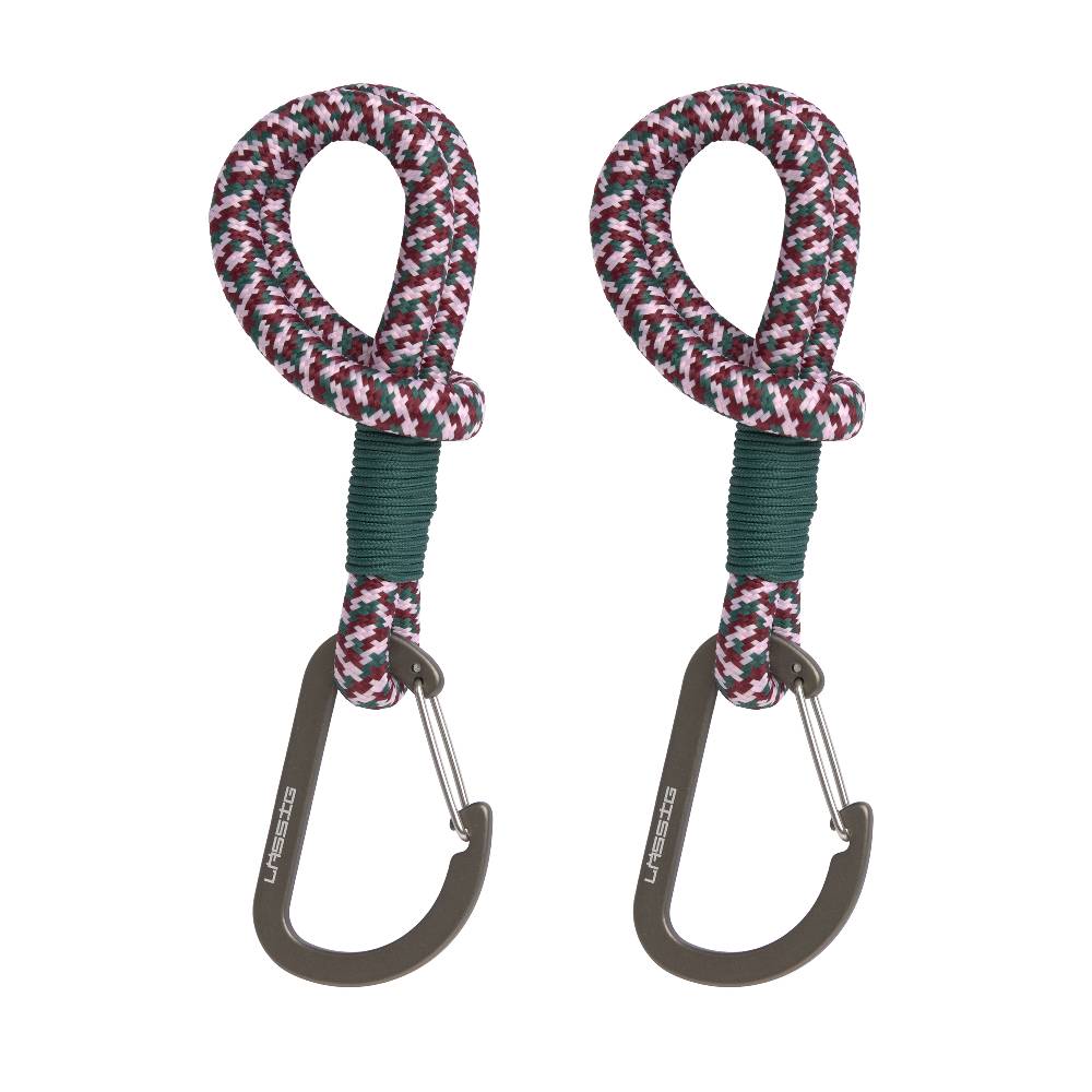 Lässig Kinderwagenhaken 2er Set - Karabiner, Grün Lila Bis zu 65% Rabatt