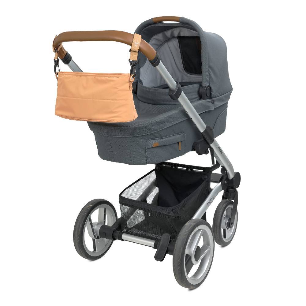Lässig Kinderwagen Organizer, Kamel Beige Nur für heute