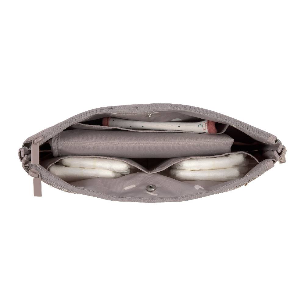 Lässig Windeltasche - Changing Organizer Blocks Taupe, Grau Vierteljährliche Förderung