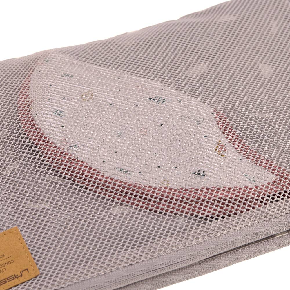 Lässig Windeltasche - Changing Organizer Blocks Taupe, Grau Vierteljährliche Förderung