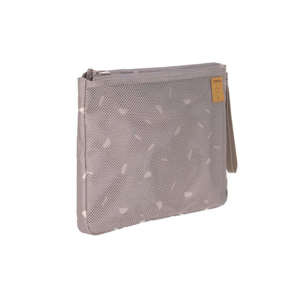 Lässig Windeltasche - Changing Organizer Blocks Taupe, Grau Vierteljährliche Förderung