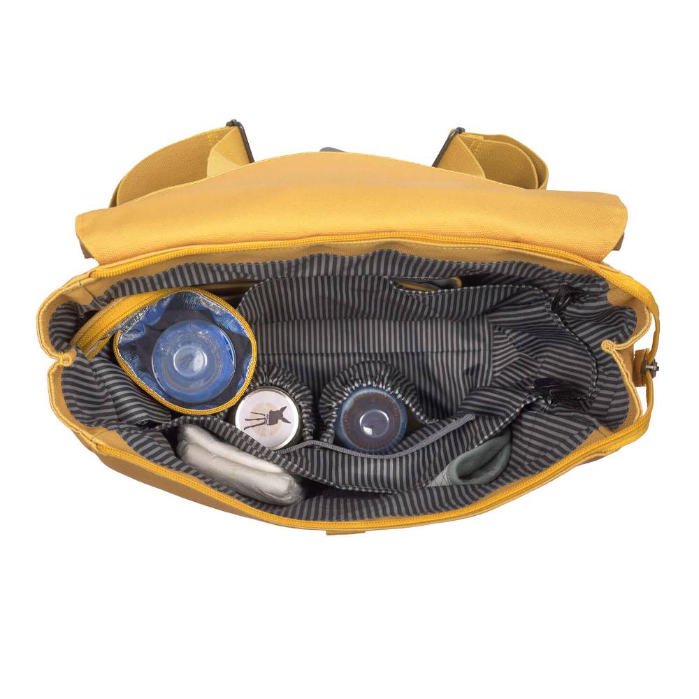 Lässig Wickelrucksack - Green Label Adventure Backpack, Lemon Curry Discount Store für neue Produkte