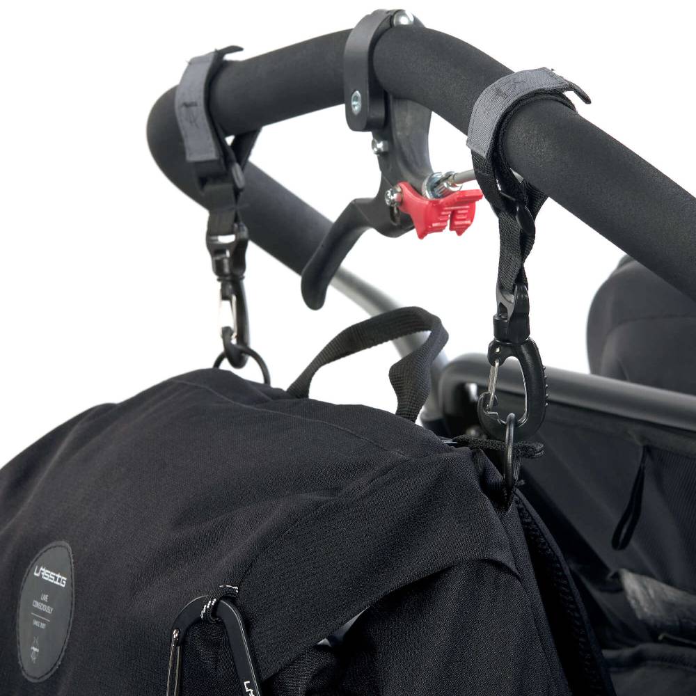 Lässig Wickelrucksack - Outdoor Backpack, Black Super Rabatt