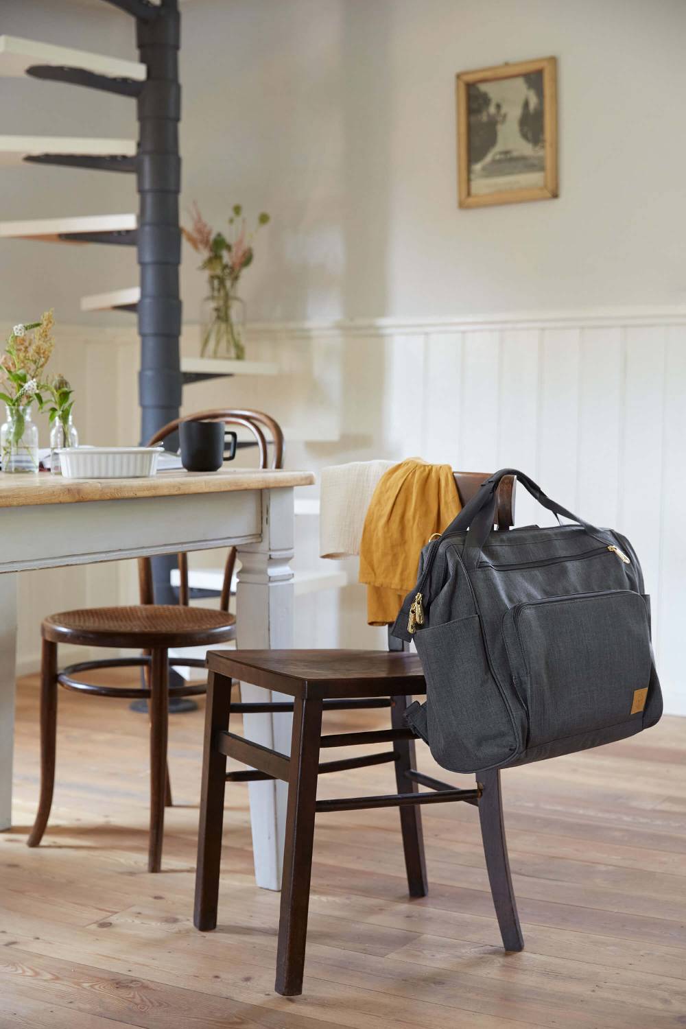 Lässig Wickelrucksack Zwillinge - Goldie Twin Backpack, Anthracite Riesige Rabatte