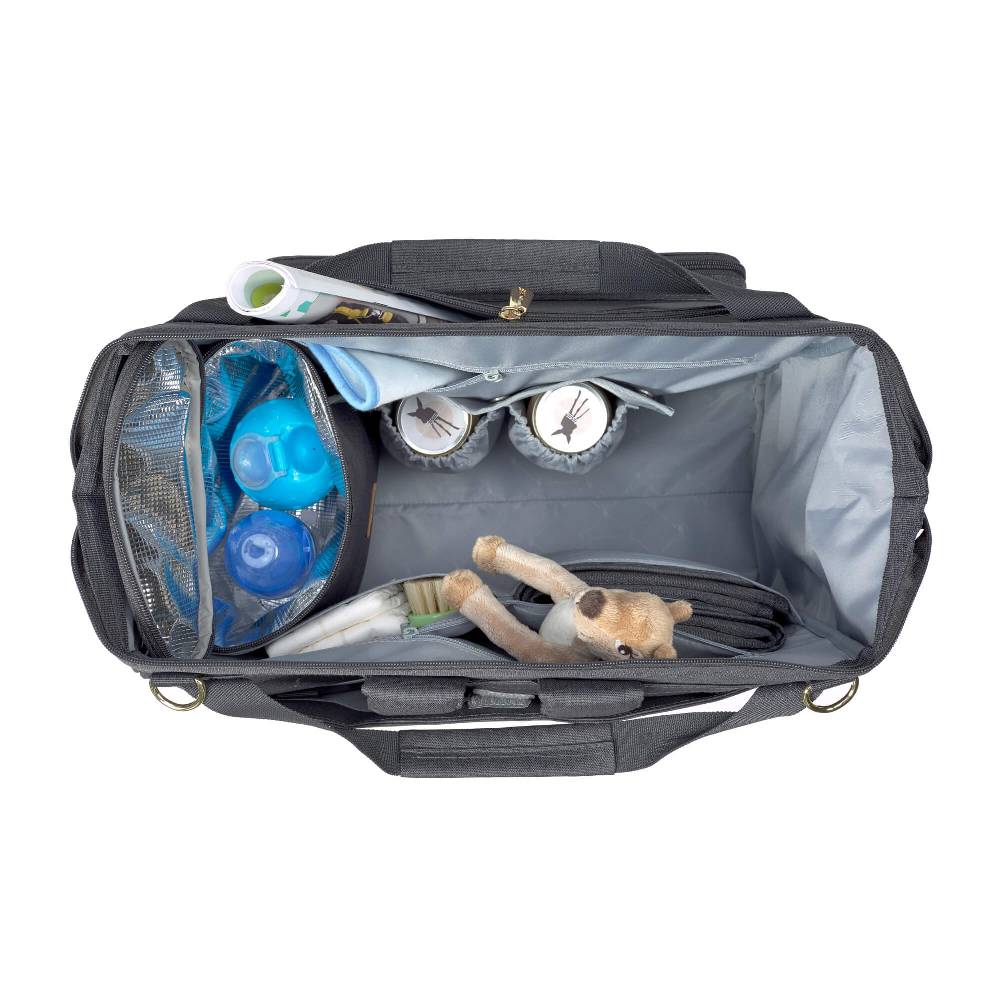 Lässig Wickelrucksack Zwillinge - Goldie Twin Backpack, Anthracite Riesige Rabatte