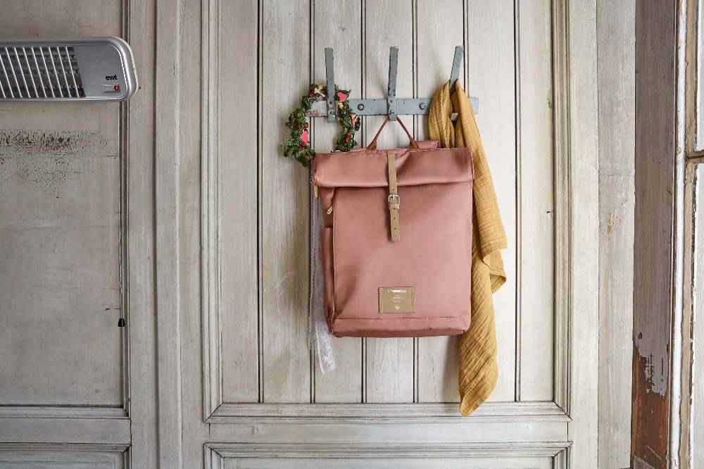 Lässig Wickelrucksack - Rolltop Backpack, Cinnamon Fabrikladen