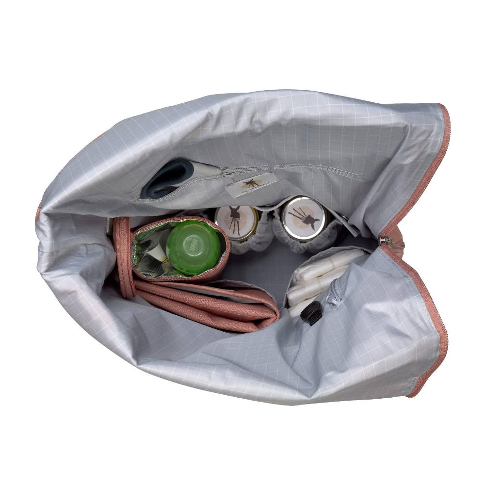 Lässig Wickelrucksack - Rolltop Backpack, Cinnamon Fabrikladen