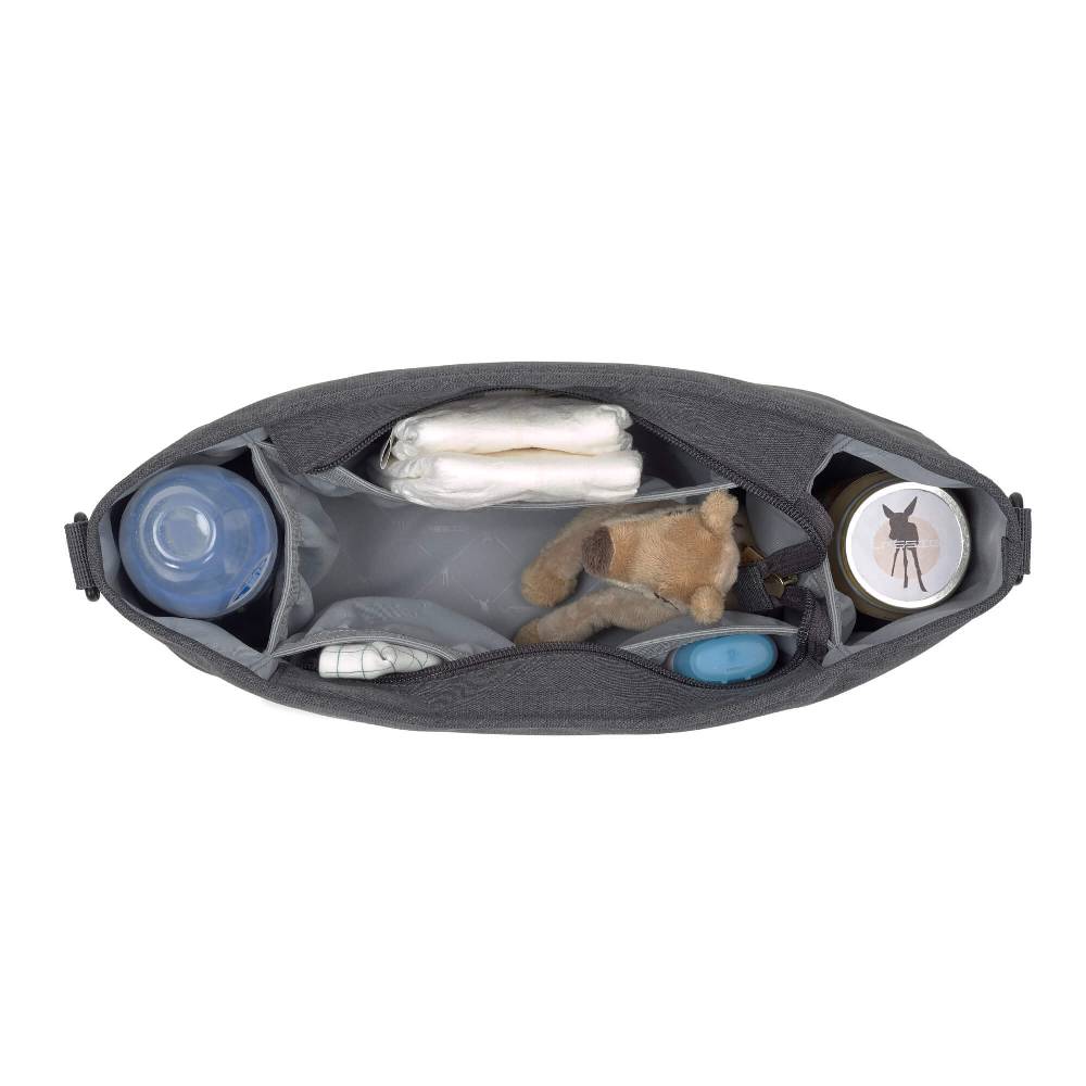 Lässig Kinderwagentasche - Goldie Buggy Organizer, Anthracite Begrenzt auf 3 Tage