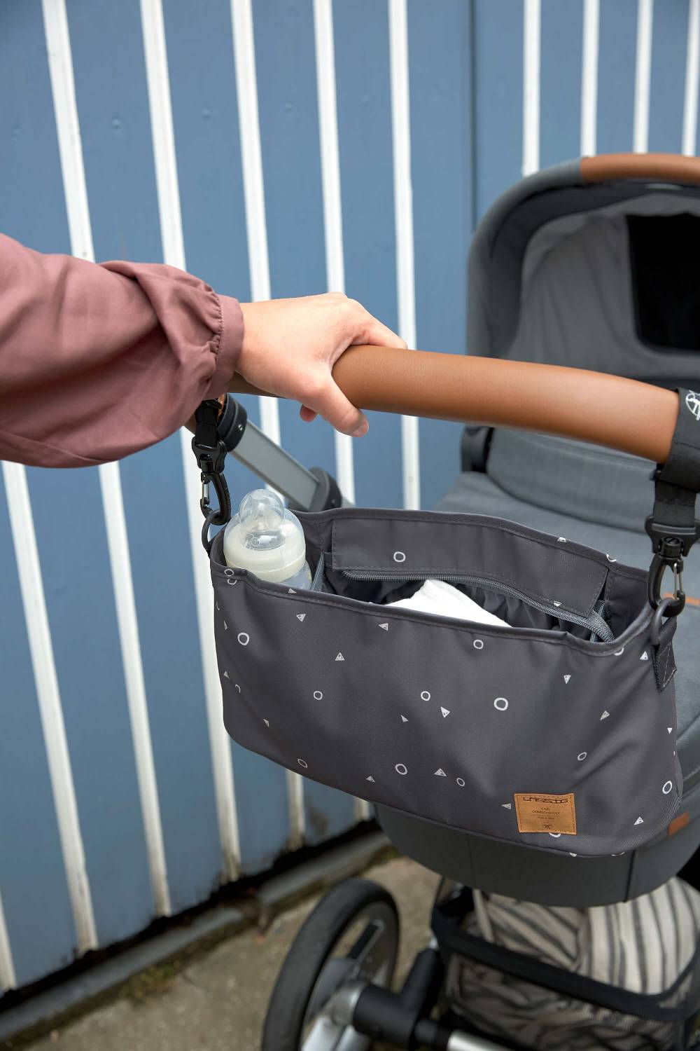 Lässig Kinderwagen Organizer - Universe Anthracite, Anthrazit Outlet