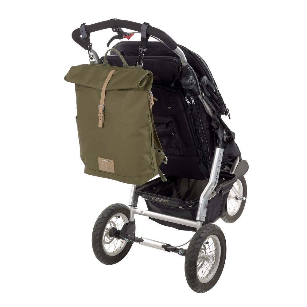 Lässig Wickelrucksack - Rolltop Backpack, Olive Hotsell