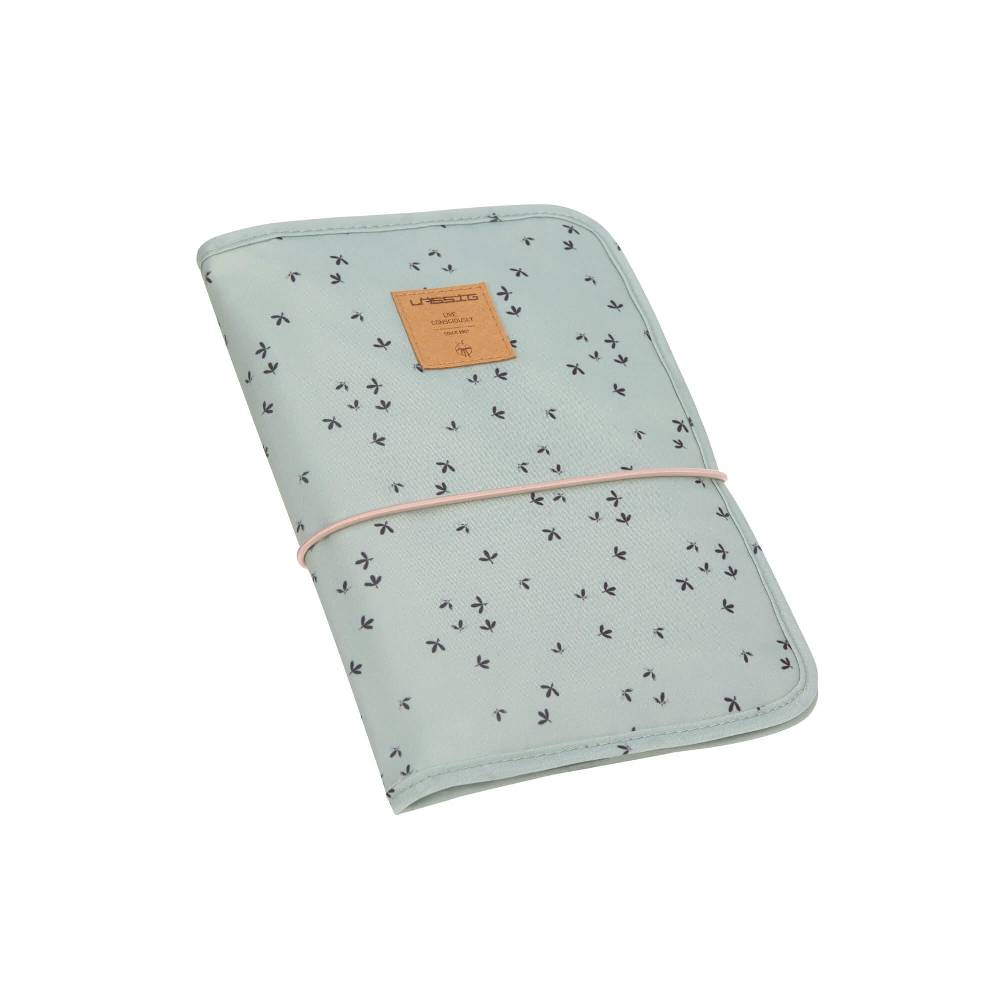 Lässig Windeltasche - Changing Pouch, Floral Mint Fabrikverkauf