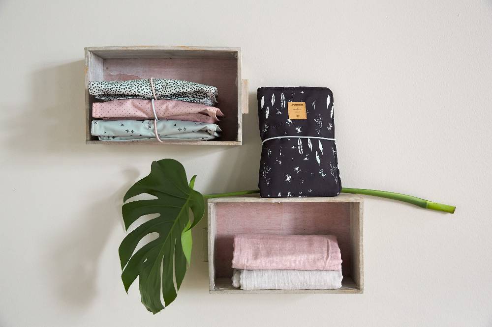 Lässig Windeltasche - Changing Pouch, Floral Mint Fabrikverkauf