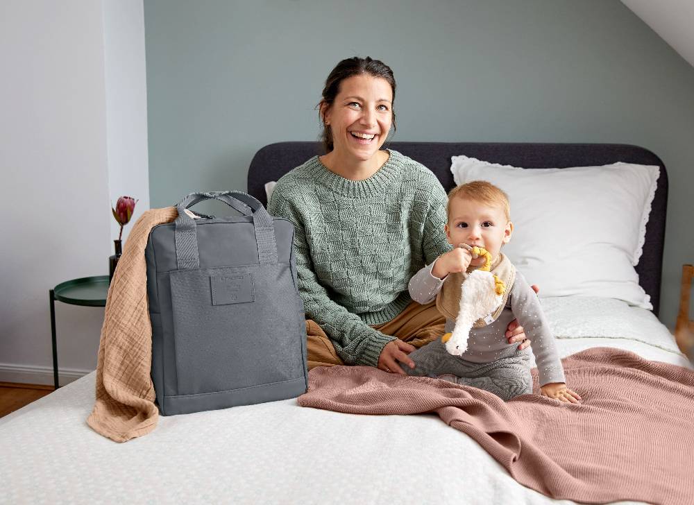 Lässig Wickelrucksack - Vividal Backpack, Anthrazit Meist gekauft