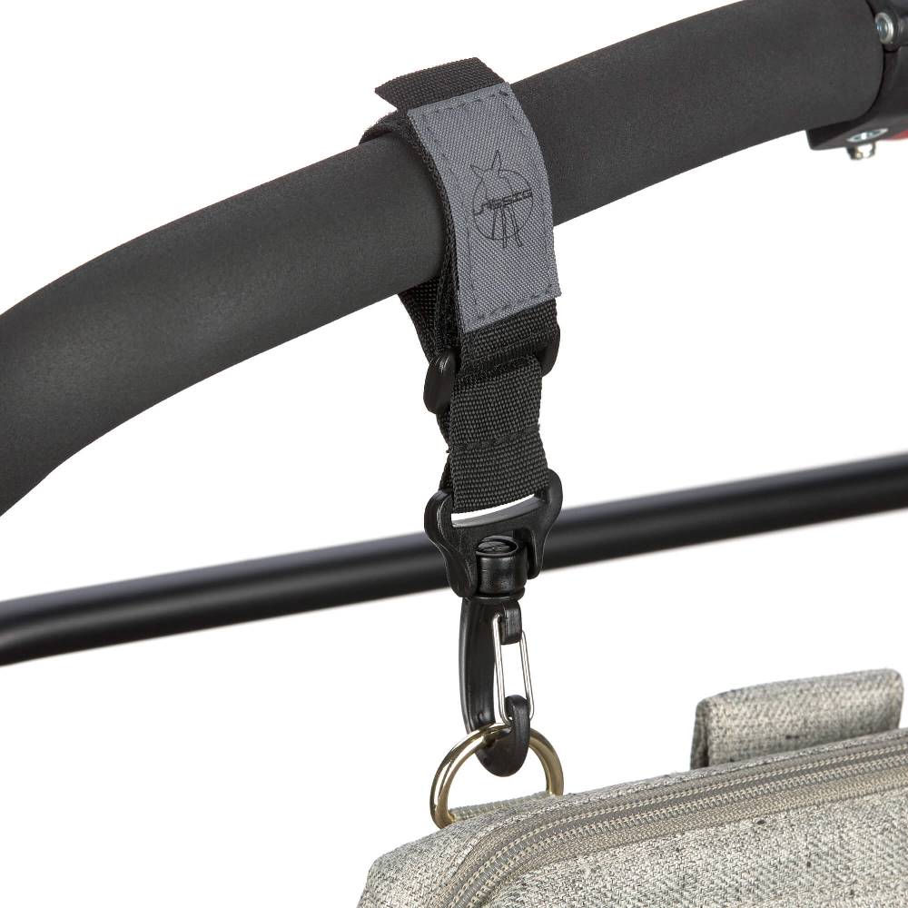 Lässig Kinderwagenhaken (2 Stk) - Stroller Hooks, black Rabatt