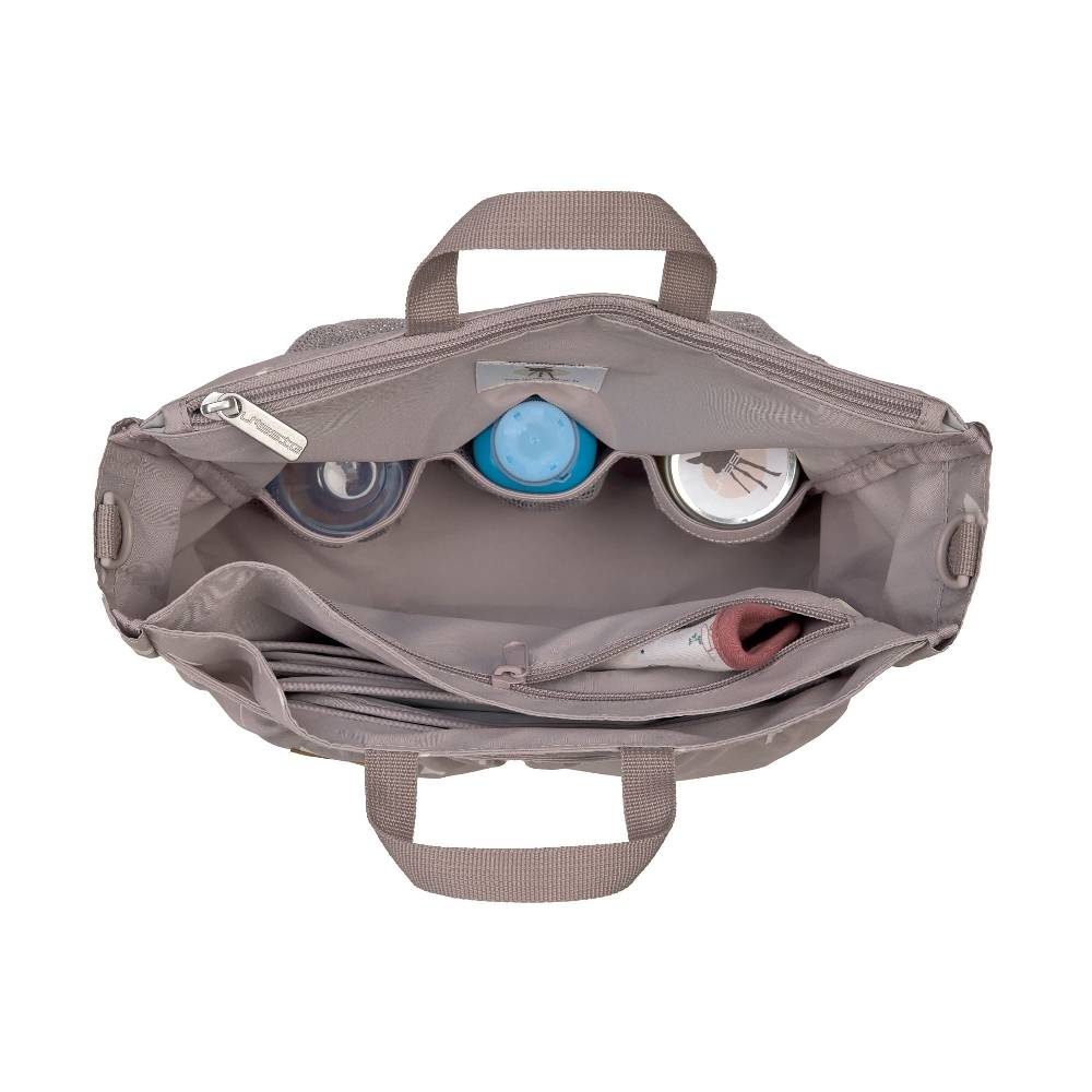 Lässig Wickeltasche - Multitalent Organizer Blocks Taupe, Grau Versandkostenfrei