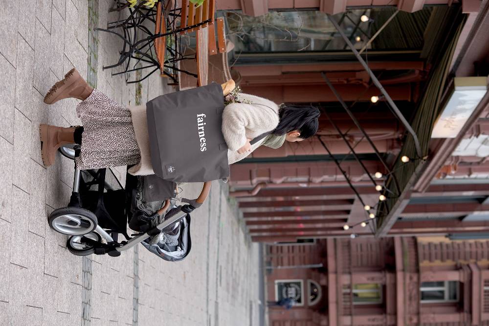 Lässig Einkaufstasche - Green Label Cotton Statement Shopper	, Anthrazit Preisnachlass