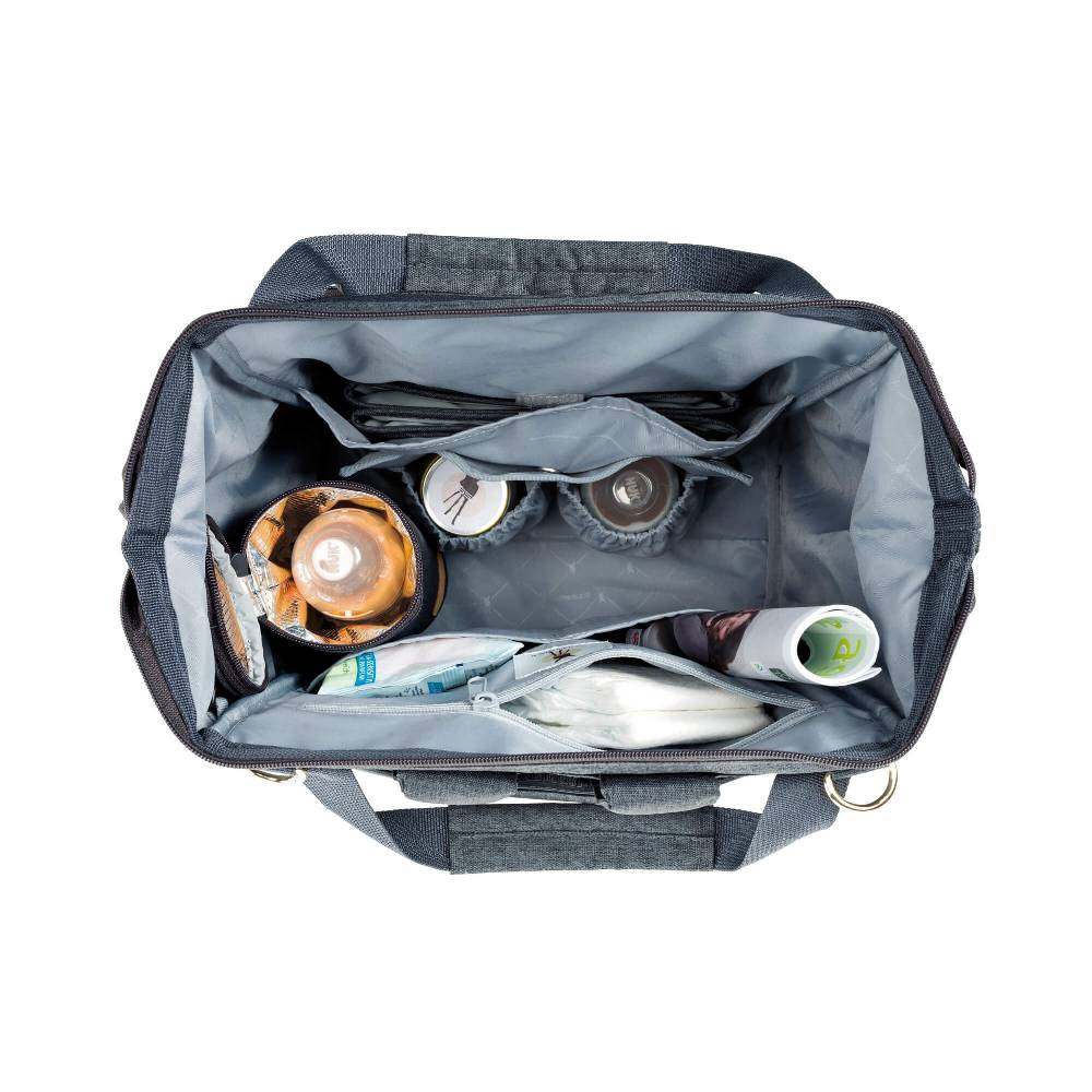 Lässig Wickelrucksack - Glam Goldie Backpack, Anthracite Black Friday