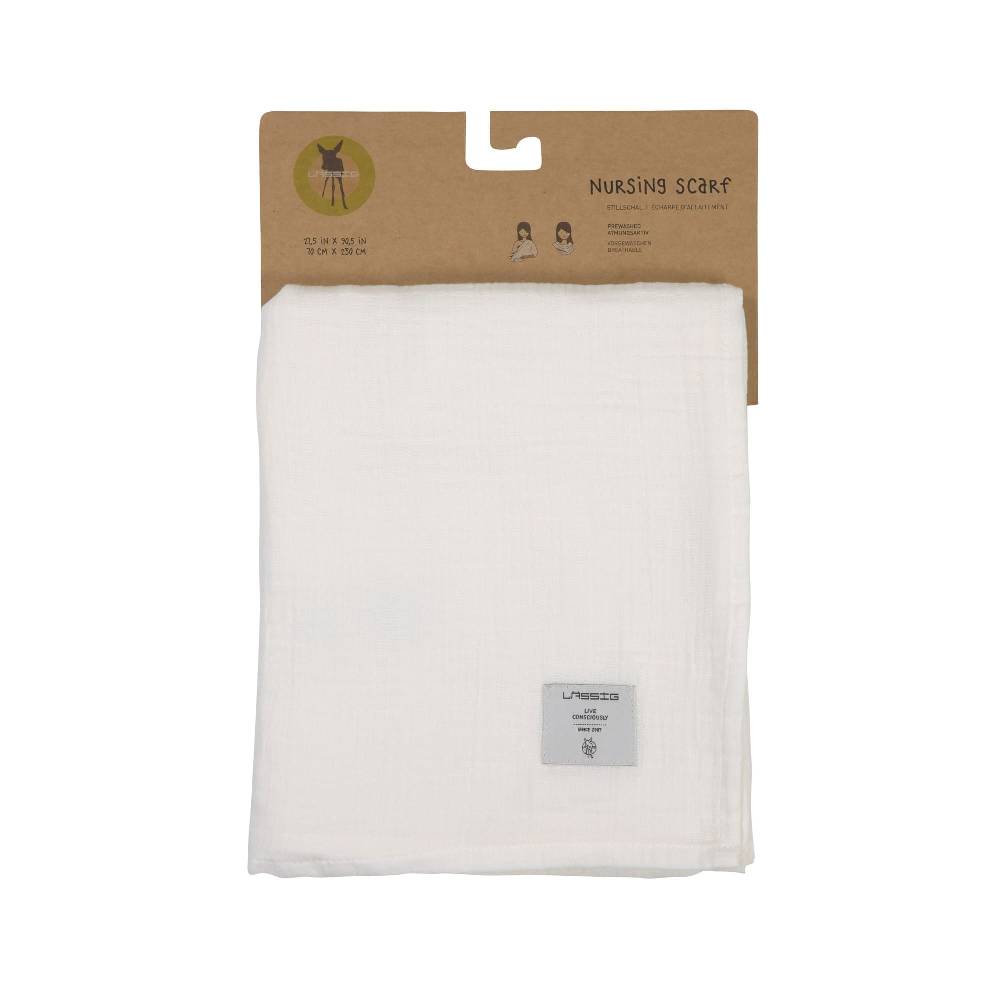 Lässig Stillschal - Musselin Nursing Scarf, Milky Top Angebot