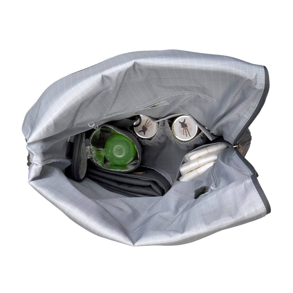 Lässig Wickelrucksack - Rolltop Backpack, Anthracite Räumungsverkauf