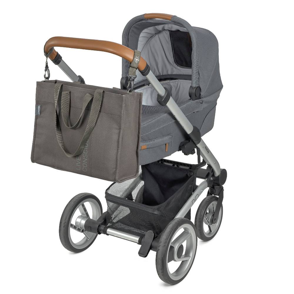 Lässig Wickeltasche - Tote Up Bag, Anthrazit Tägliche Deals