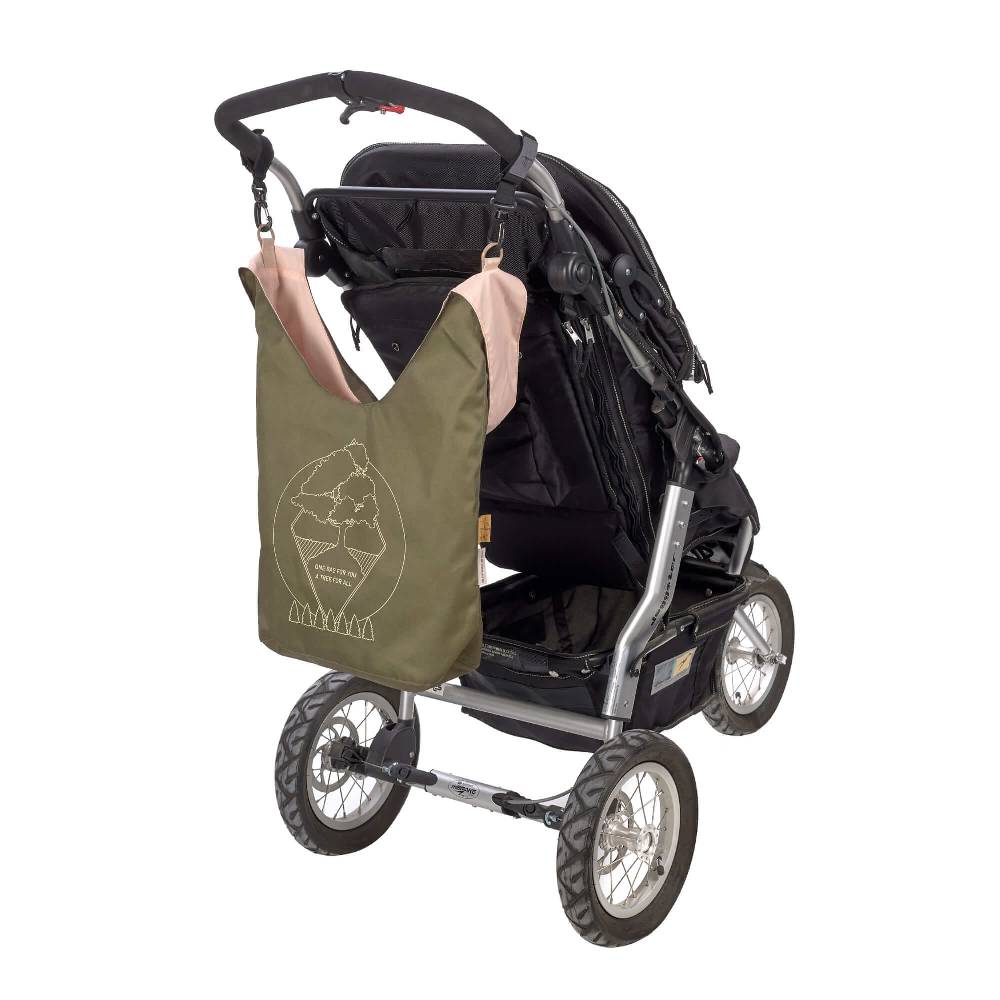 Lässig Umhängetasche - Charity Shopper Tree, Olive Sonderangebote