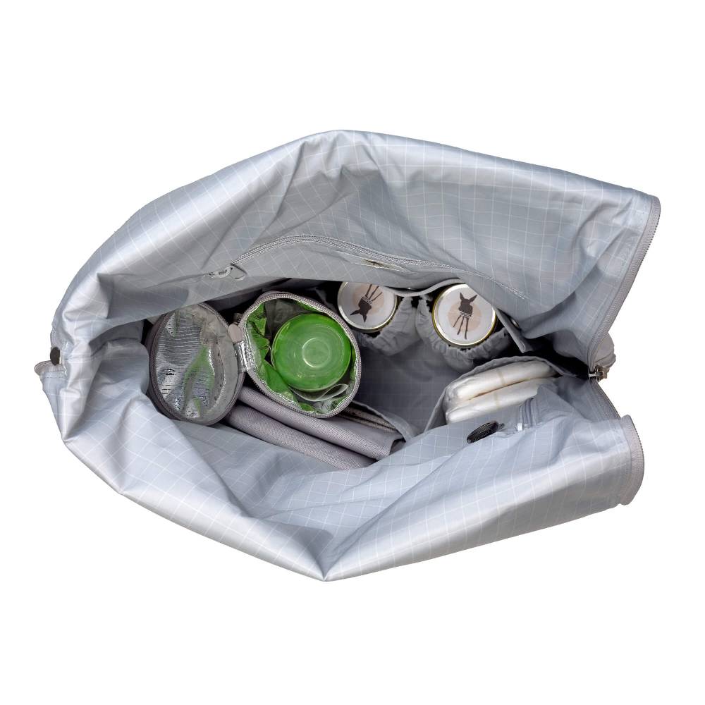 Lässig Wickelrucksack - Rolltop Backpack, Grey Riesige Ersparnisse