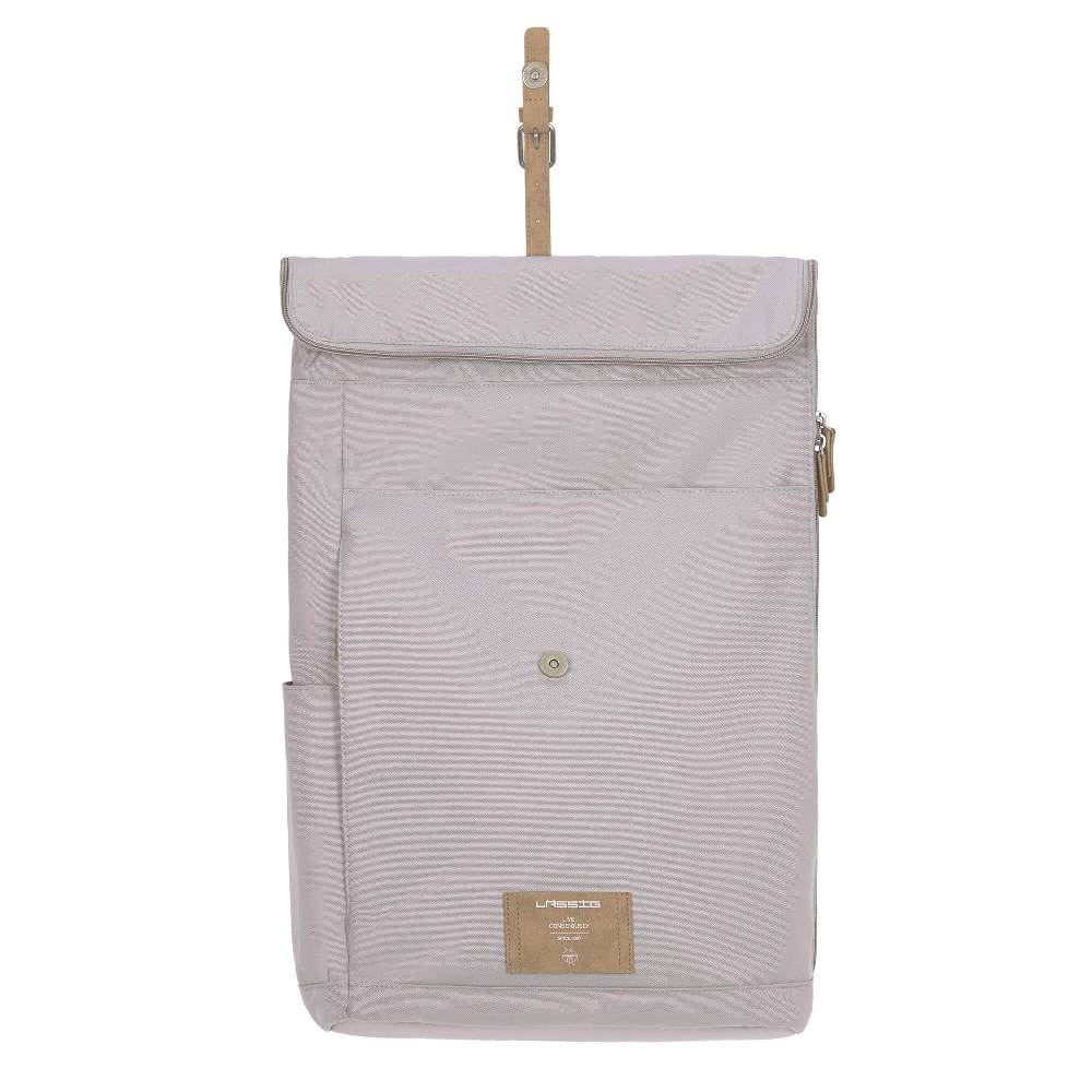 Lässig Wickelrucksack - Rolltop Backpack, Grey Riesige Ersparnisse
