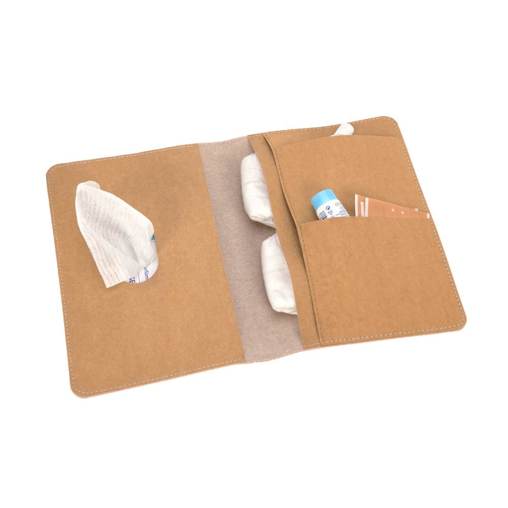 Lässig Windeltasche - Herz im Glück Limited Edition, Felt Sand Letzte 3 Tage